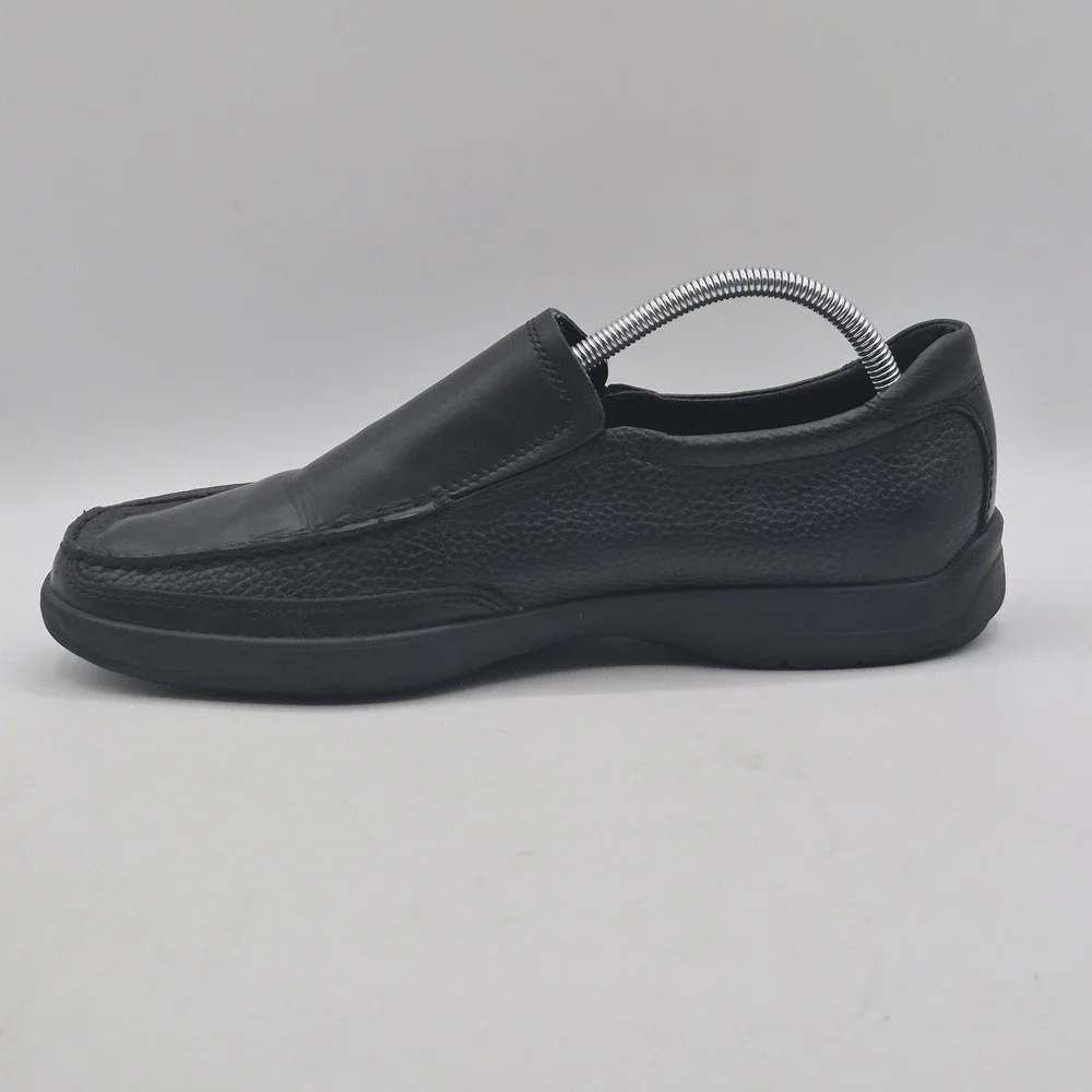 Bostonian Shoes Mens Size 9.5 Black Leather Slip On Oxford Dress‎ Comfort